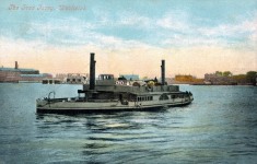Woolwich,paddle steamer,ferry,river view